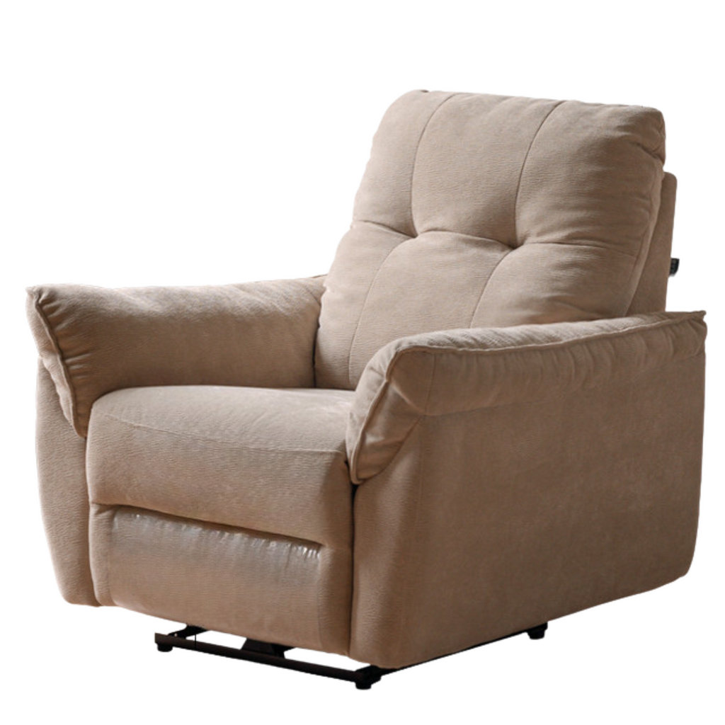 Fabric Modern Style Rocking Armchair