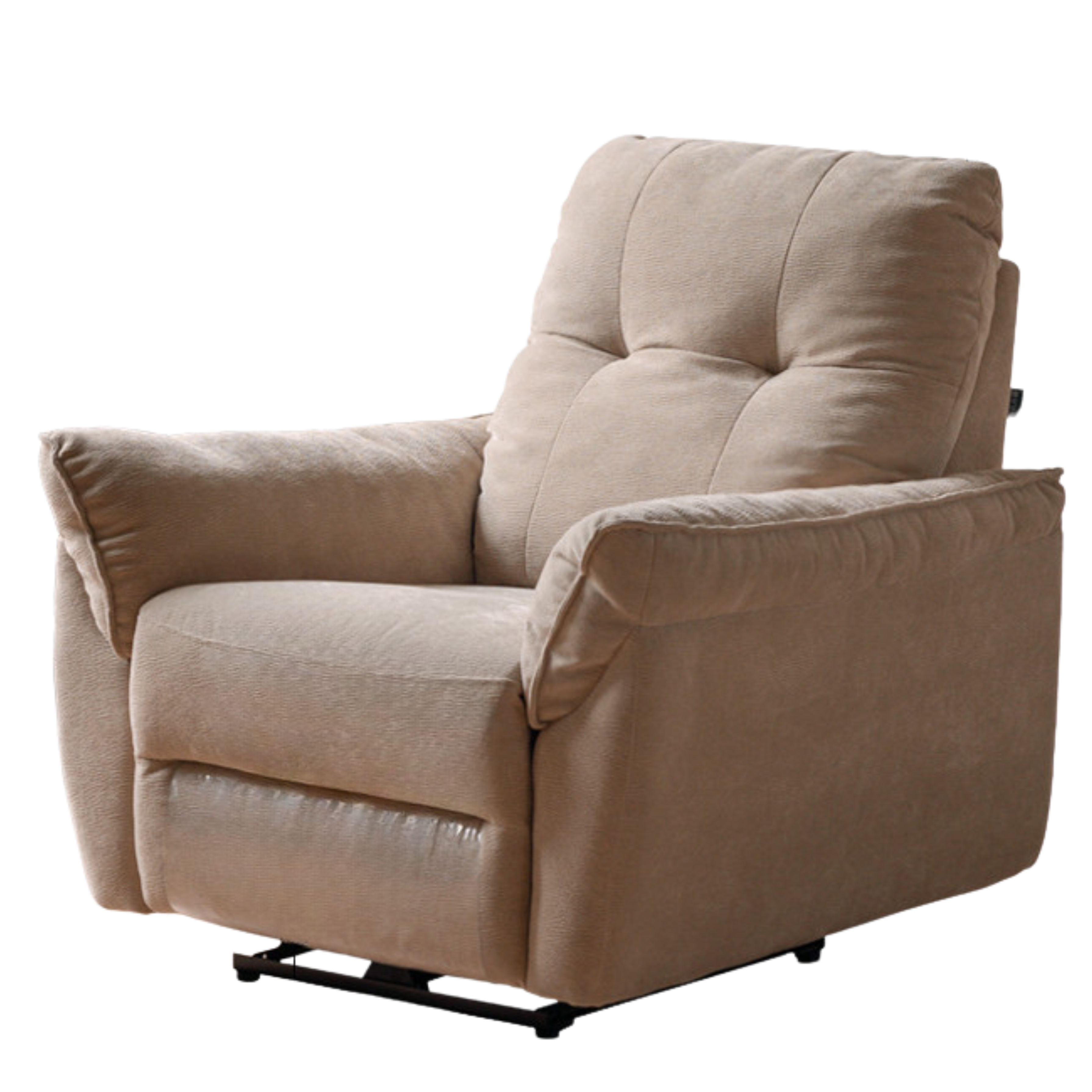Fabric Modern Style Rocking Armchair