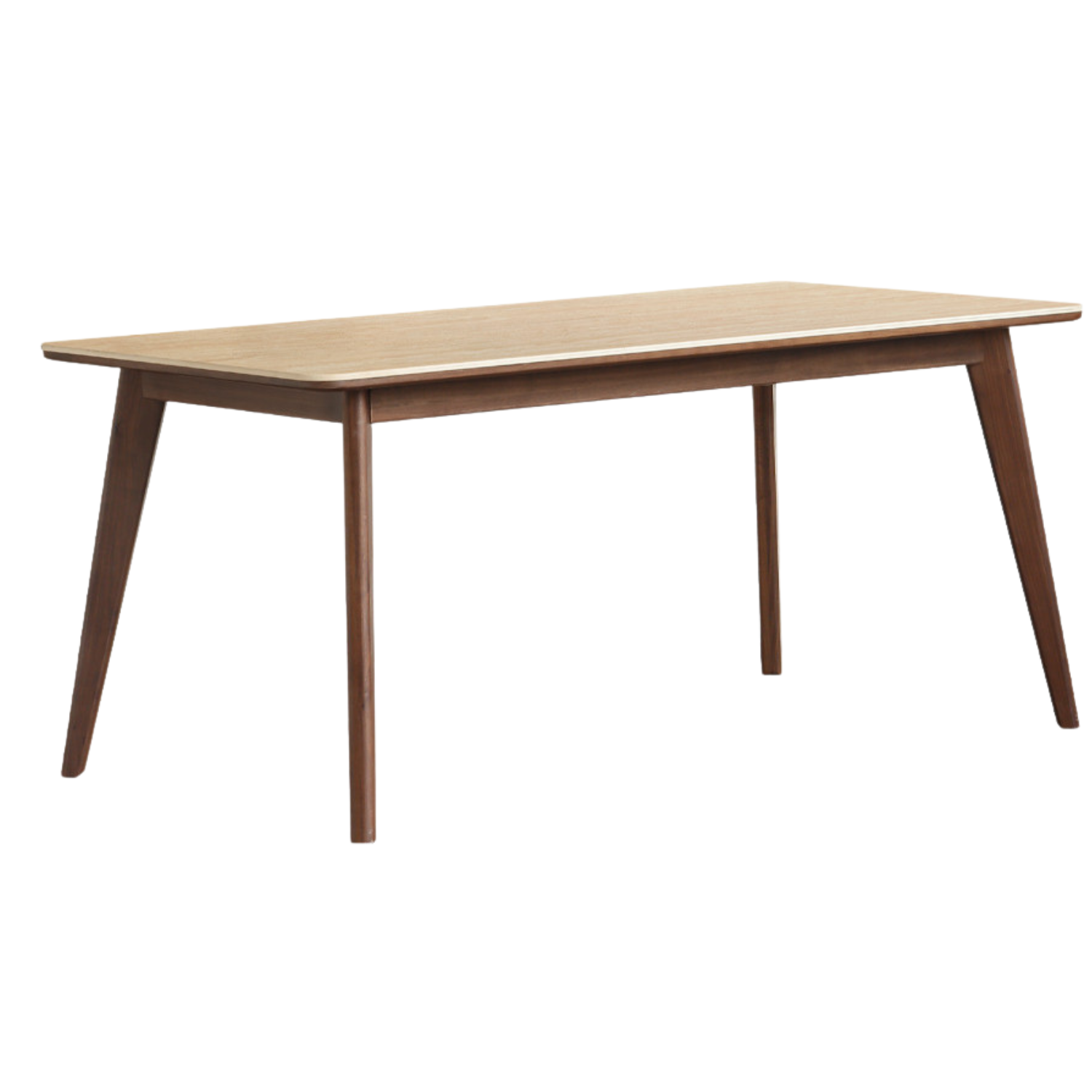 Black Walnut Solid Wood Vintage Rock Plate Dining Table