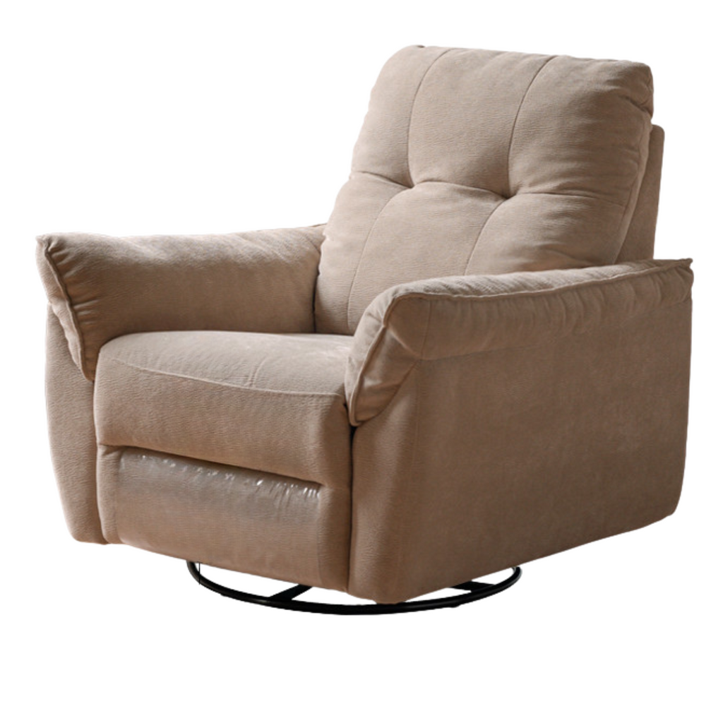 Fabric Modern Style Rocking Armchair