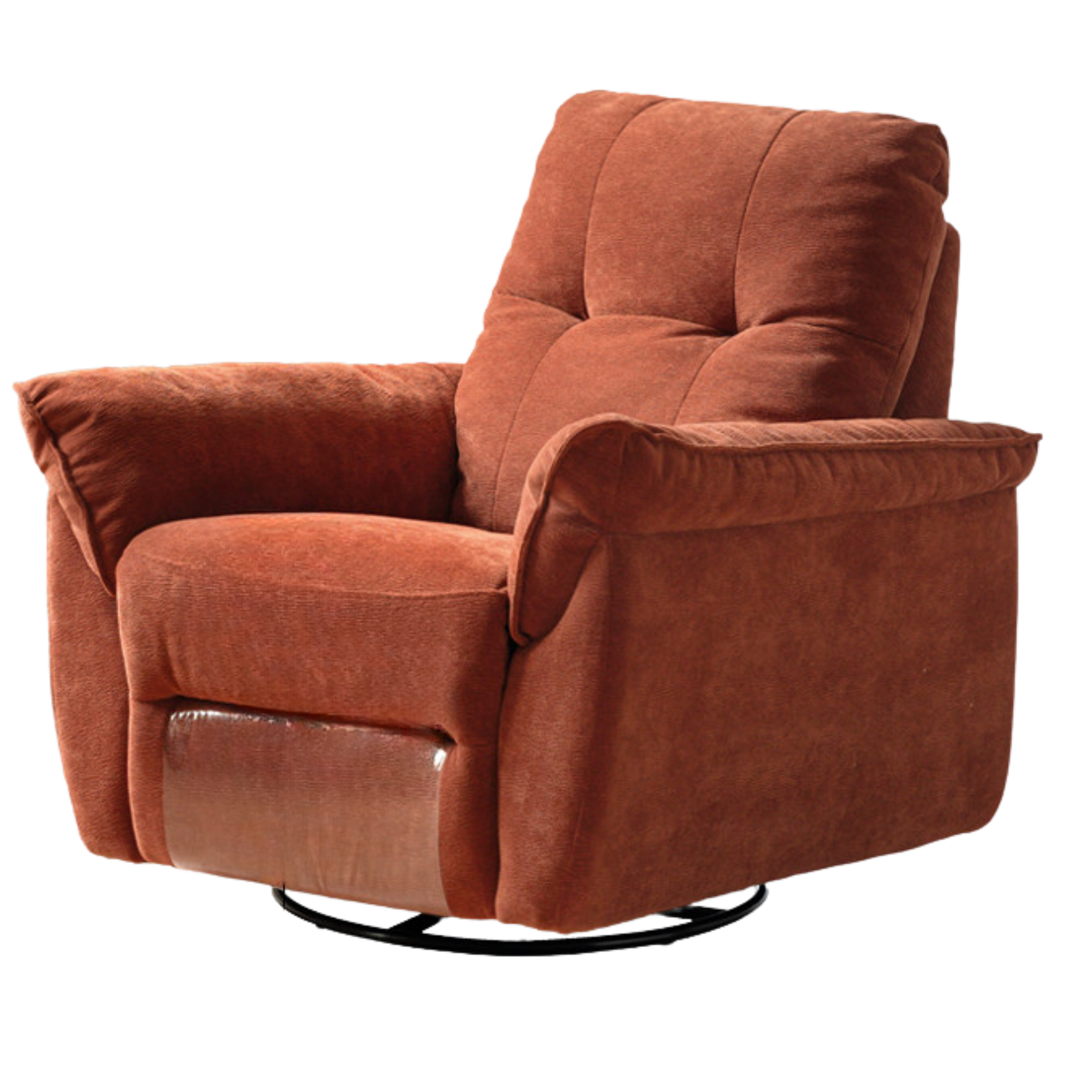 Fabric Modern Style Rocking Armchair
