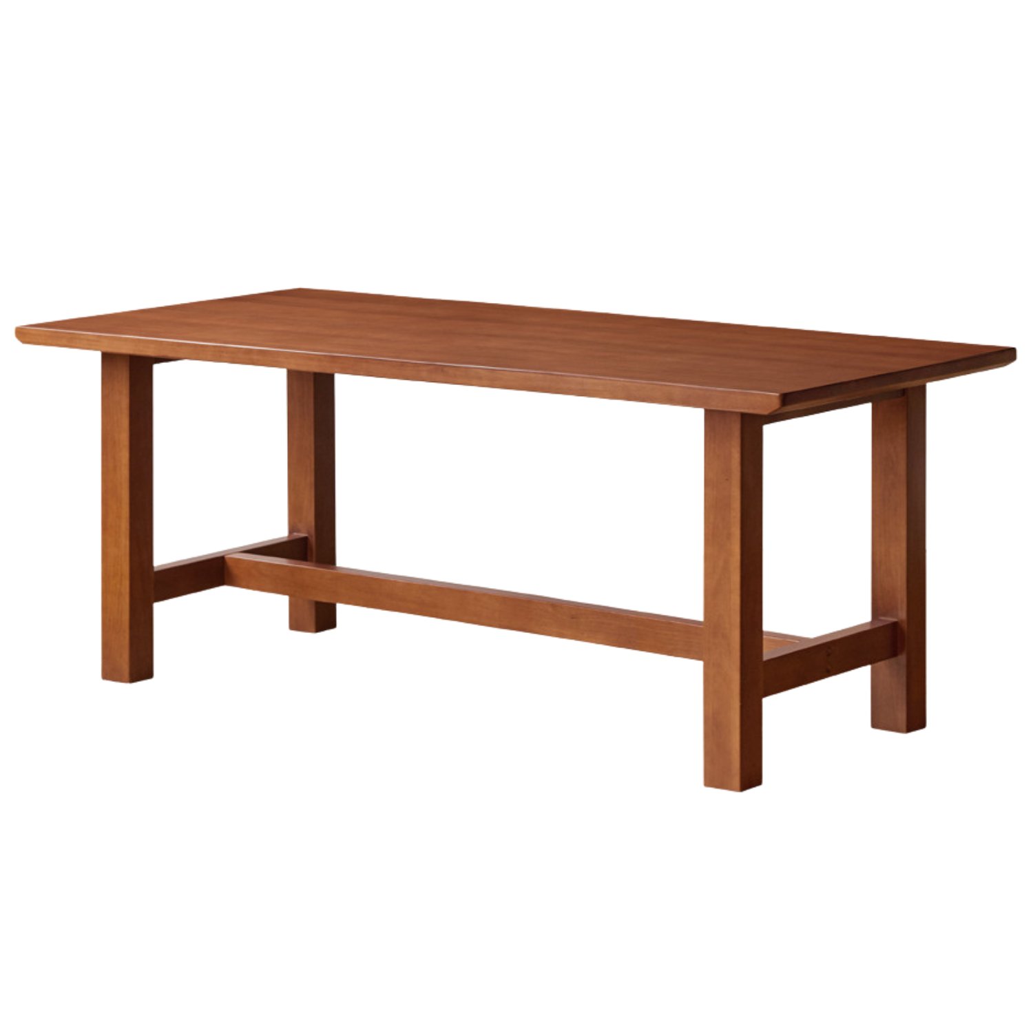 Poplar Solid Wood Mid Ancient Style Dining Table