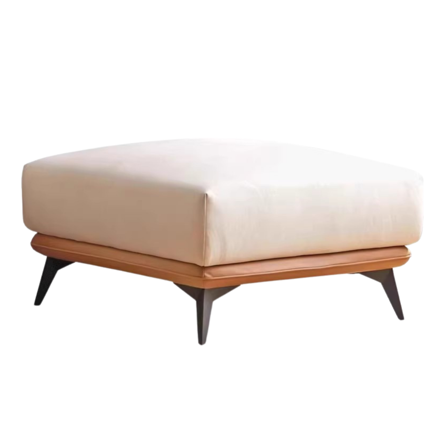 Fabric Soft Footstool Modern And Simple  Footrest-