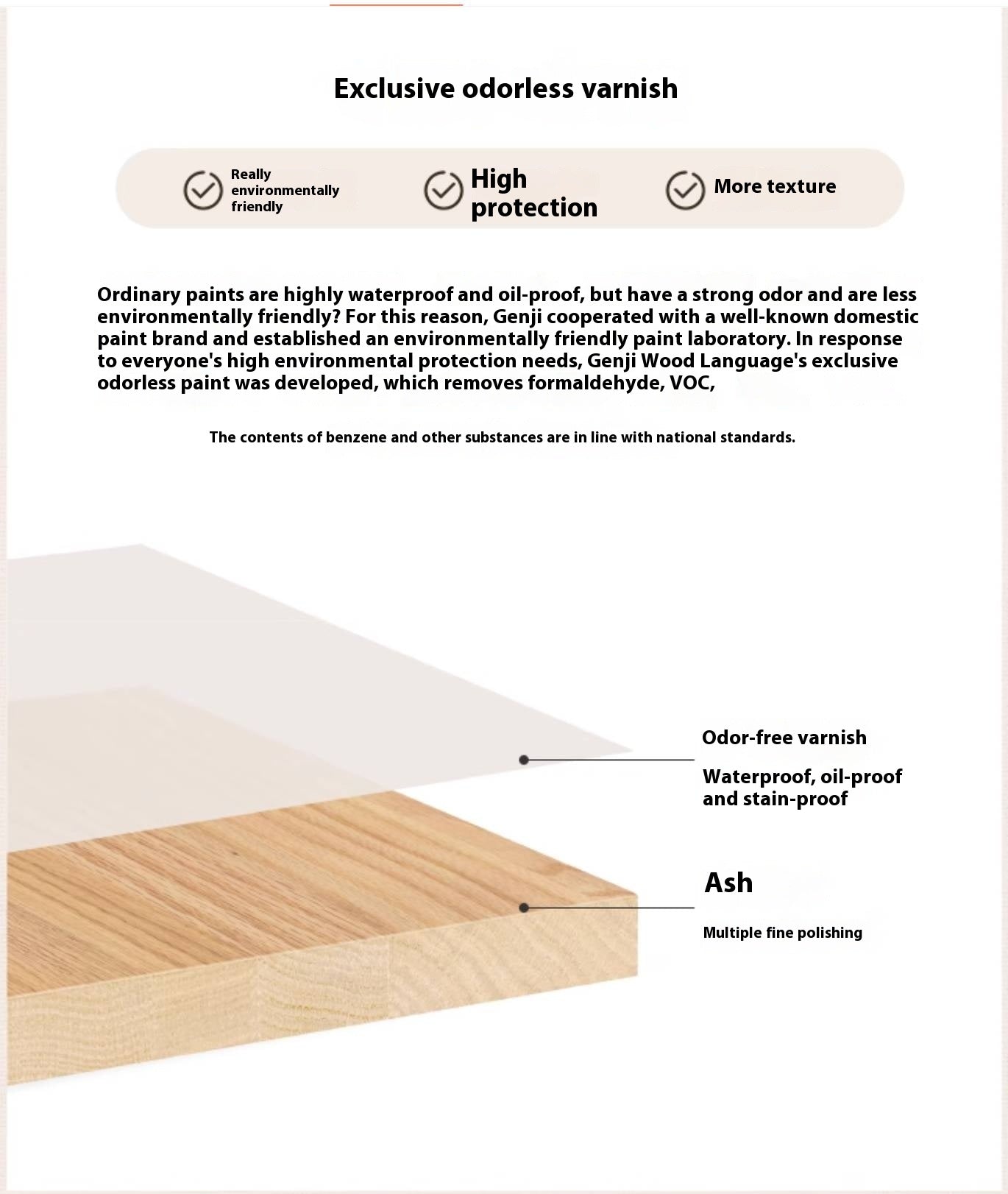Ash Solid Wood Leisure Armchair