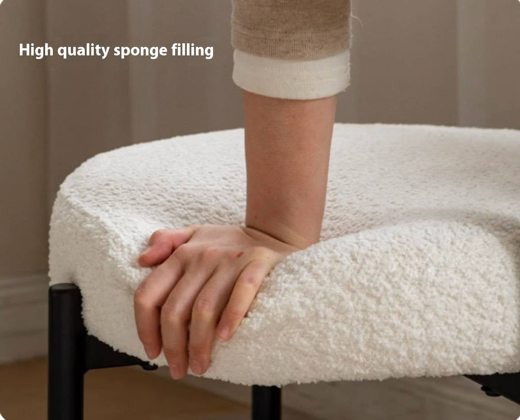 Fabric, Leather Bauhaus Style Chair