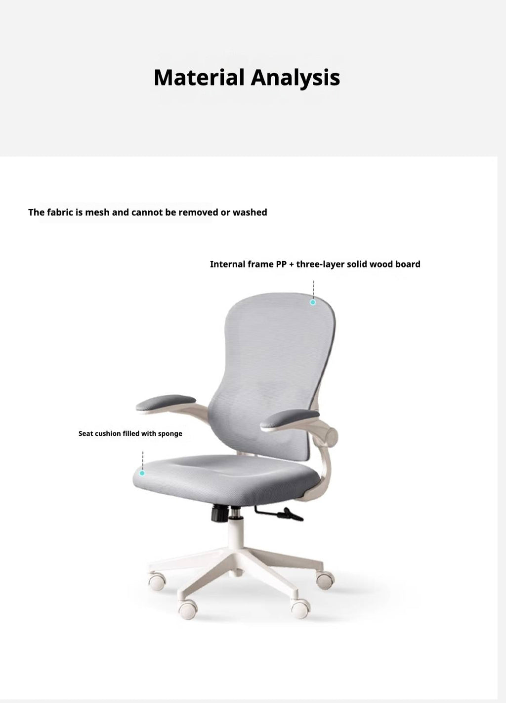 Modern Style Rotating Computer Chair