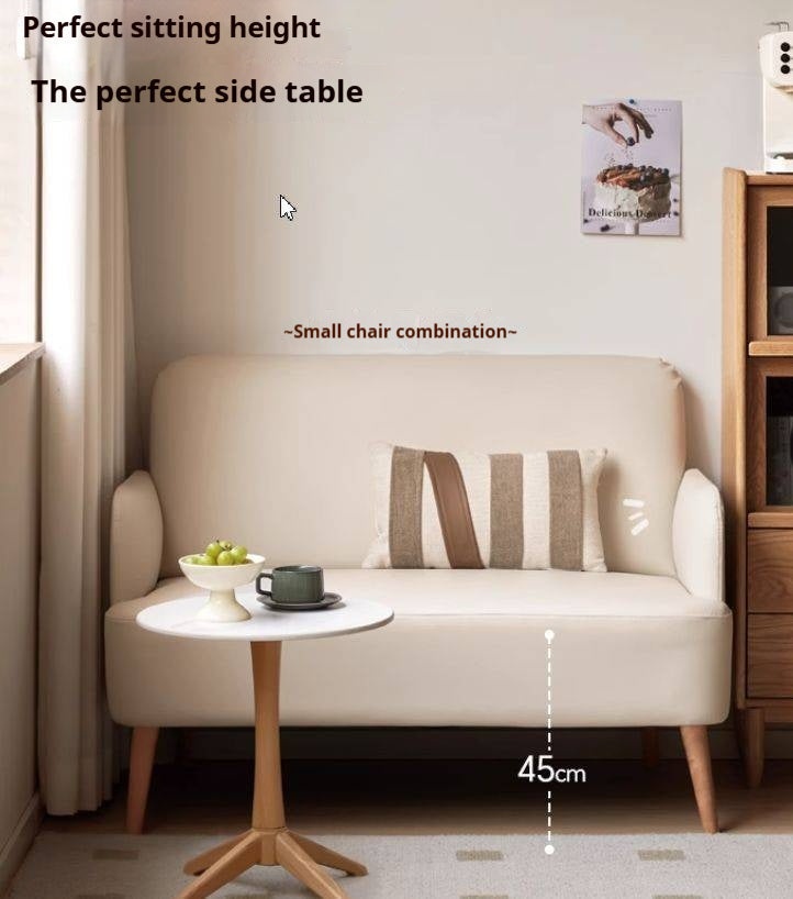 Beech Solid Wood Technology Cloth Sofa