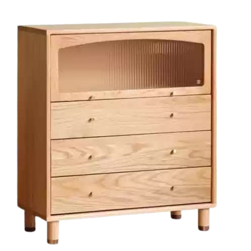 Oak Solid Wood Modern Free Combination Bookshelf