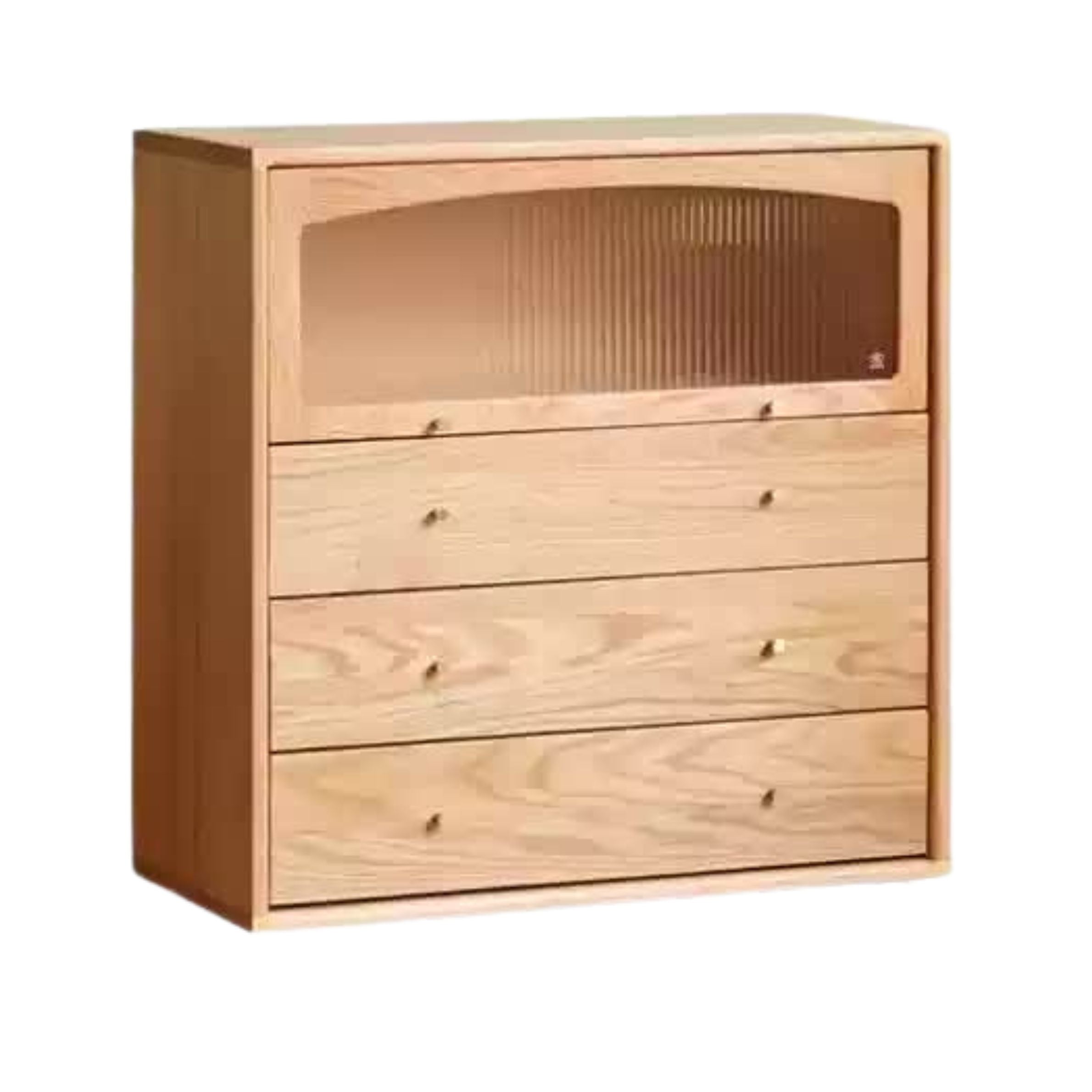 Oak Solid Wood Modern Free Combination Bookshelf