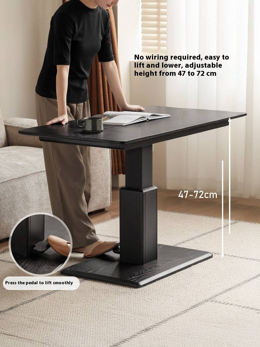 Oak Solid Wood Elevating Coffee Table