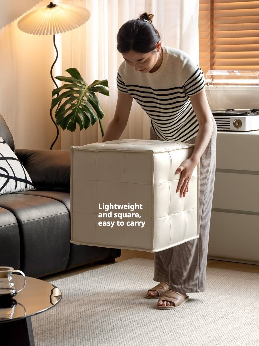 Leather Modern Simple Style Dressing Stool