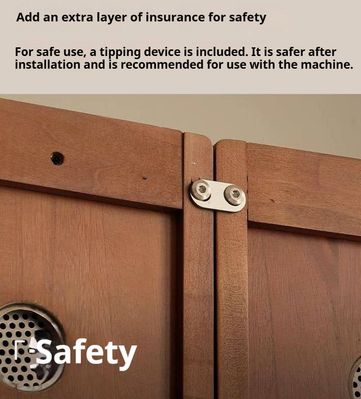 Poplar Solid Wood Combination Bookshelf Antique Style