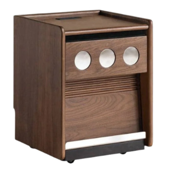 Black Walnut, Cherry, Ash, Poplar Solid Wood Nightstand