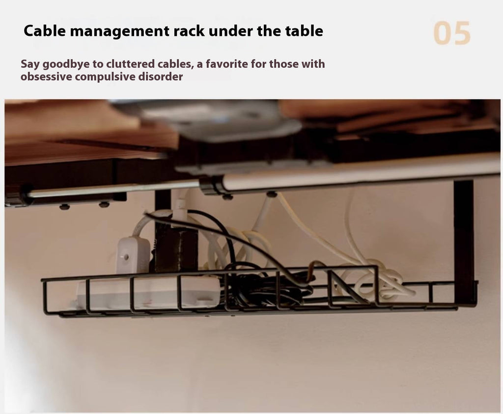 Poplar Solid Wood Antique Style Office Desk With Electric Lift