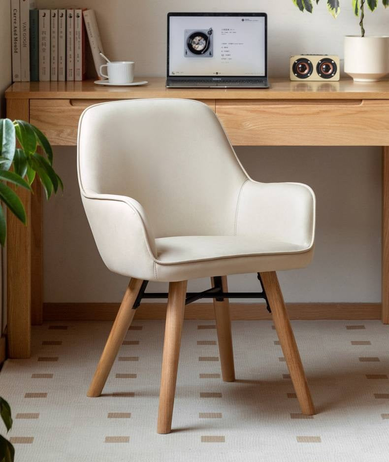 Beech Solid Wood Soft Comfortable Armchair