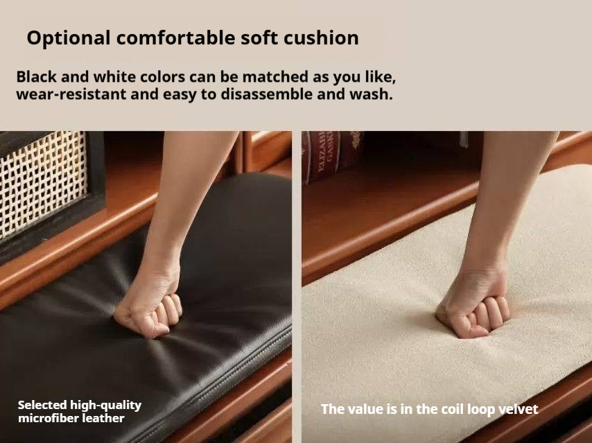 Poplar Solid Wood Combination Bookshelf Antique Style