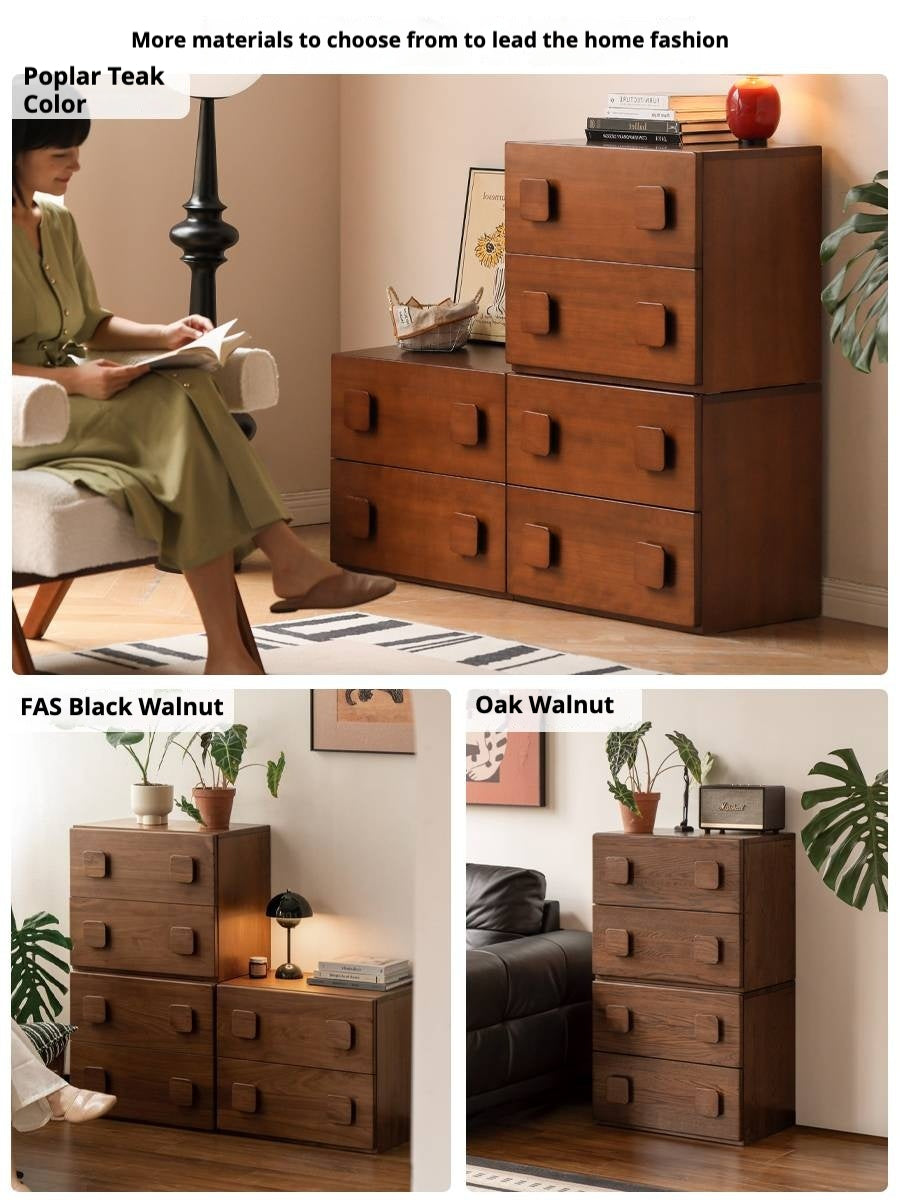 Oak, Ash Solid Wood Modern TV Stand