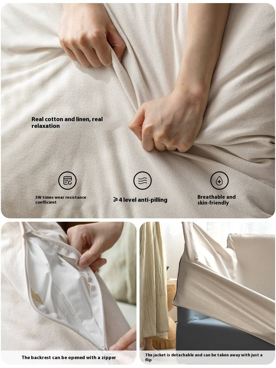 Fabric Wabi Sabi Style Washable Armchair