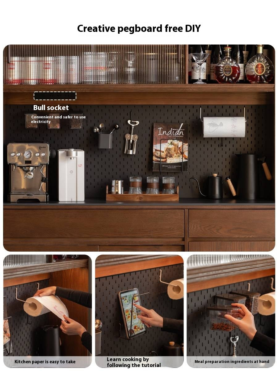 Oak Solid Wood Sideboard Cabinet