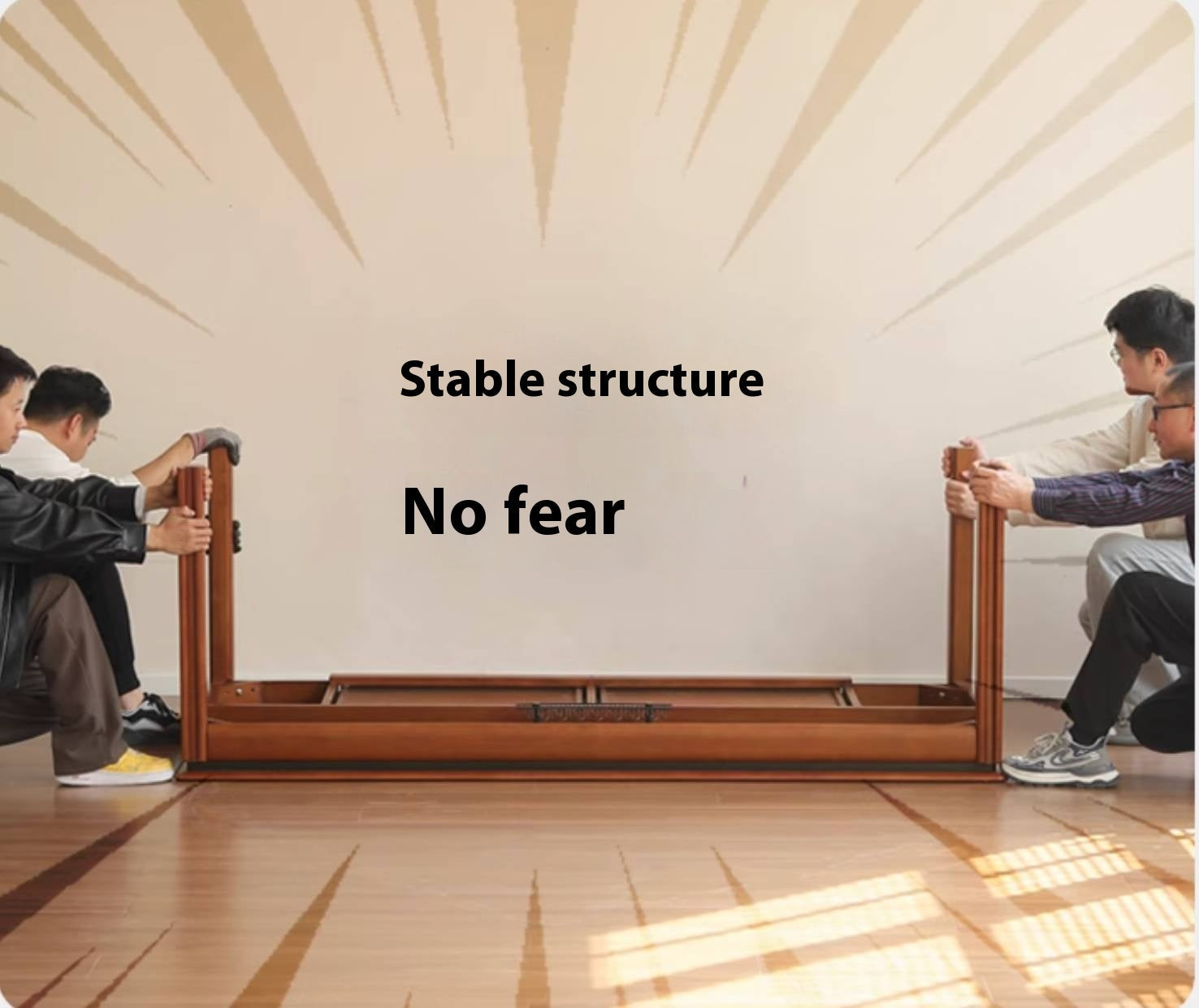 Poplar Solid Wood Antique Style Office Desk