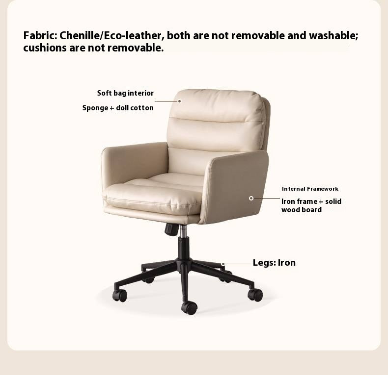 Fabric Simple Leisure Soft Office Chair