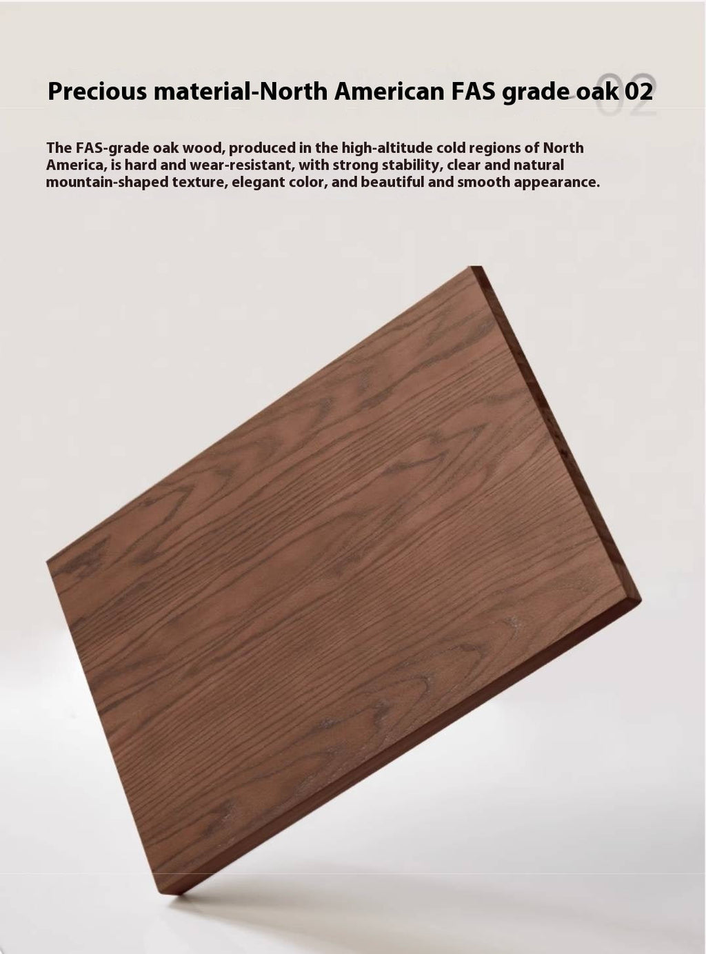 Oak Solid Wood Modern Minimalist Style Bookcase And Storage