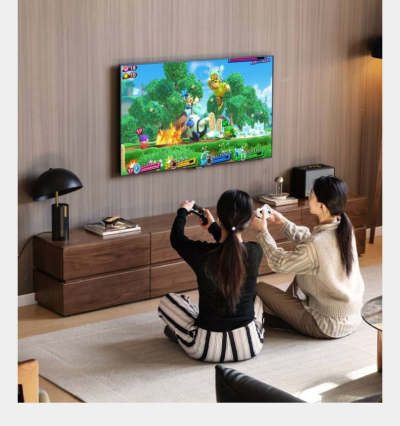 Black Walnut Solid Italian Light Luxury TV Stand