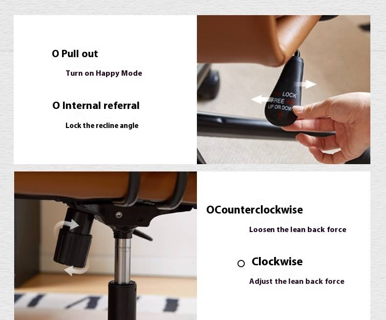 Leather Computer Chair Office Chair