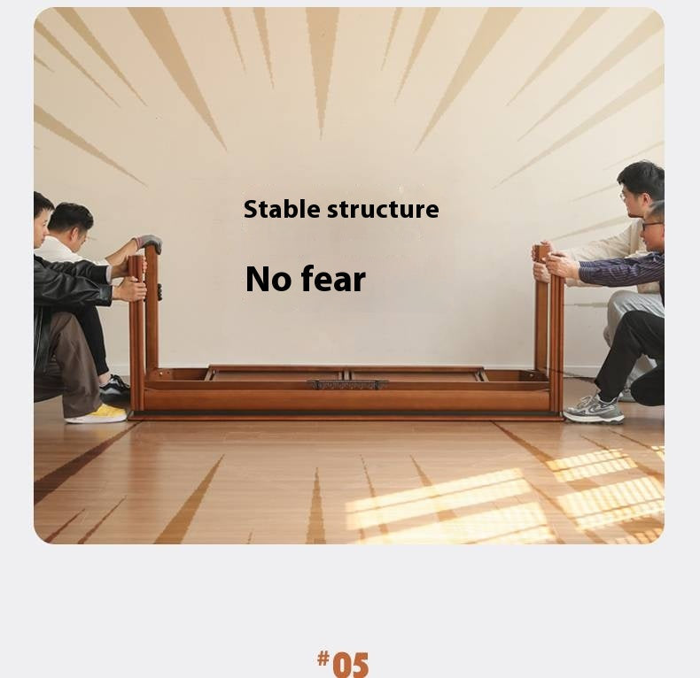 Poplar Solid Wood Antique Style Office Desk