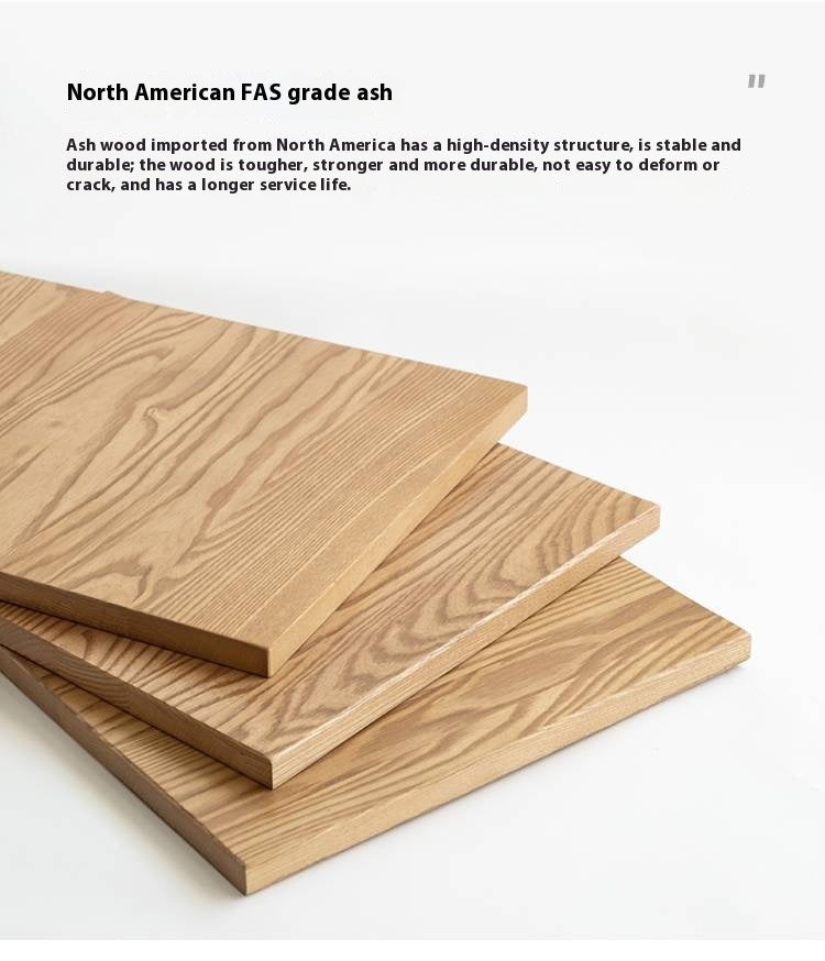 Ash Solid Wood Modern and Simple Style Tea Stool
