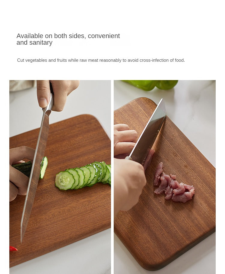 Ebony Wood Chopping Board Antibacterial And Mildew-Proof