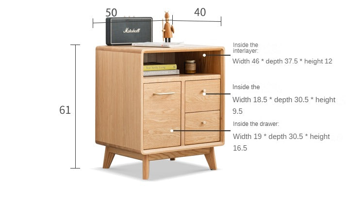 Oak solid wood Dressing Table Telescopic -USA