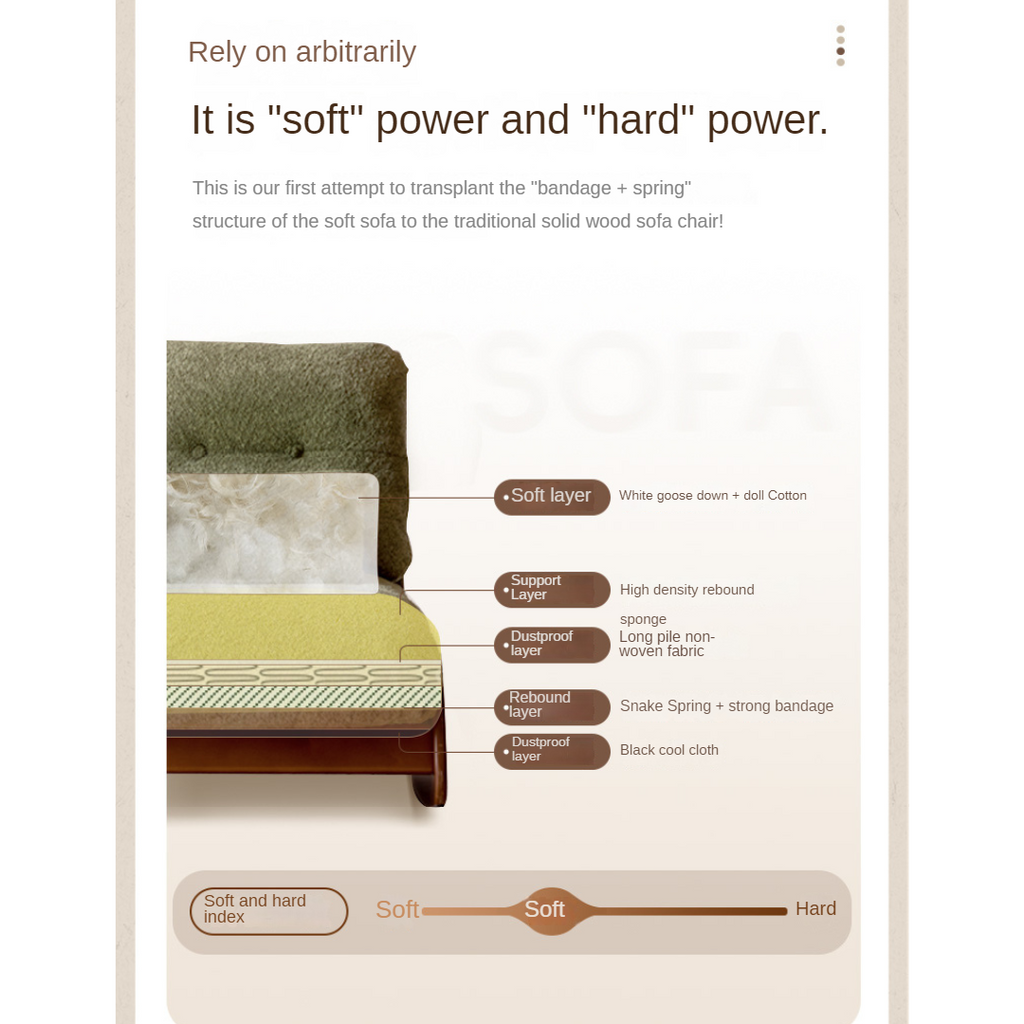 Beech, Oak Solid Wood Antique Style Chair