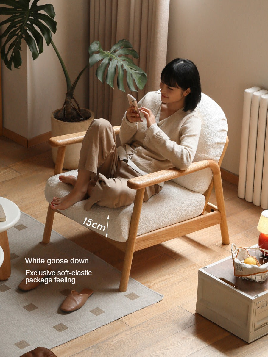 Oak Solid Wood Modern Simple Chair