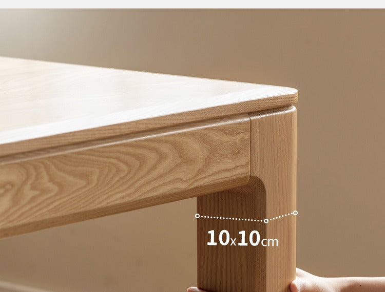 Oak Solid Wood Long Dining Table