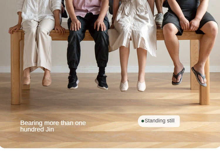 Ash, Oak Solid Wood Long Dining Table