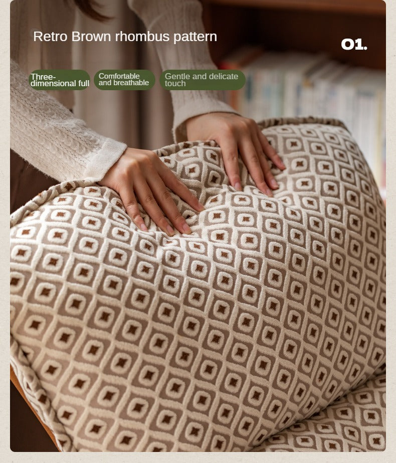 Fabric Rocking Retro Lazy Eggshell Chair