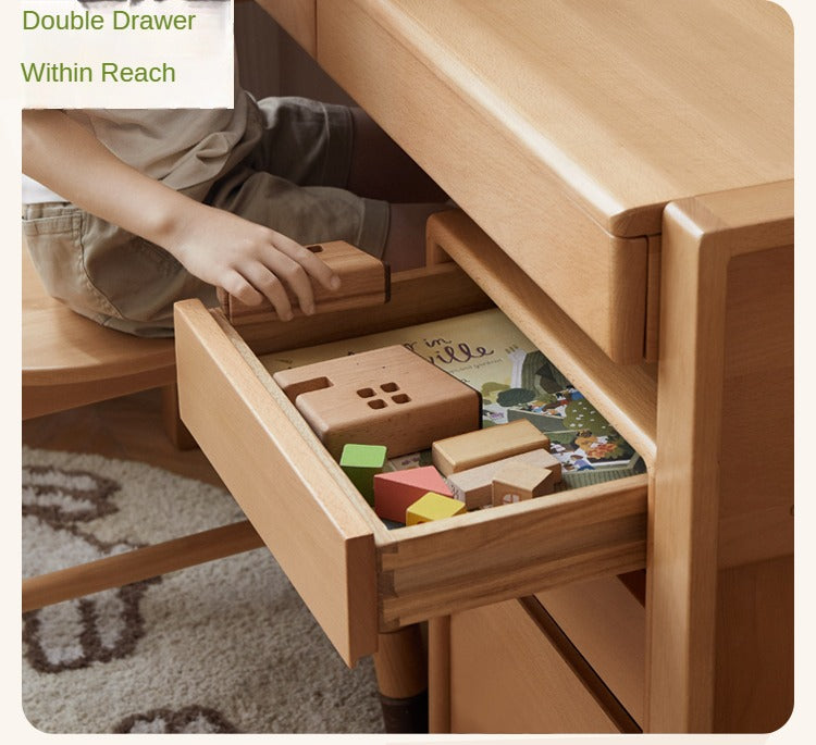 Beech Solid Wood Children's Desk