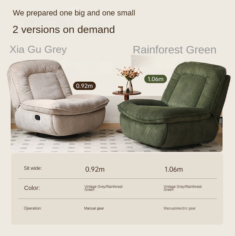 Fabric Dual Use Rocking Chair