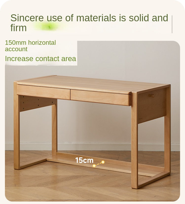 Beech Solid Wood Children's Desk