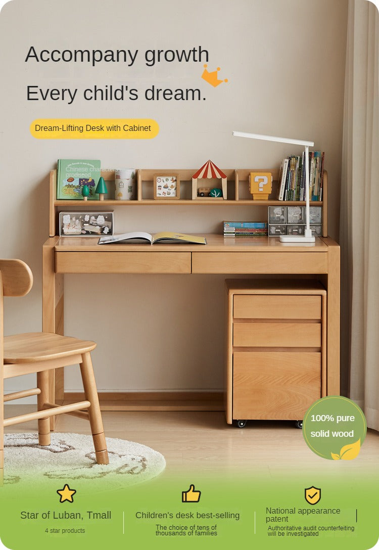 Beech Solid Wood Children's Desk