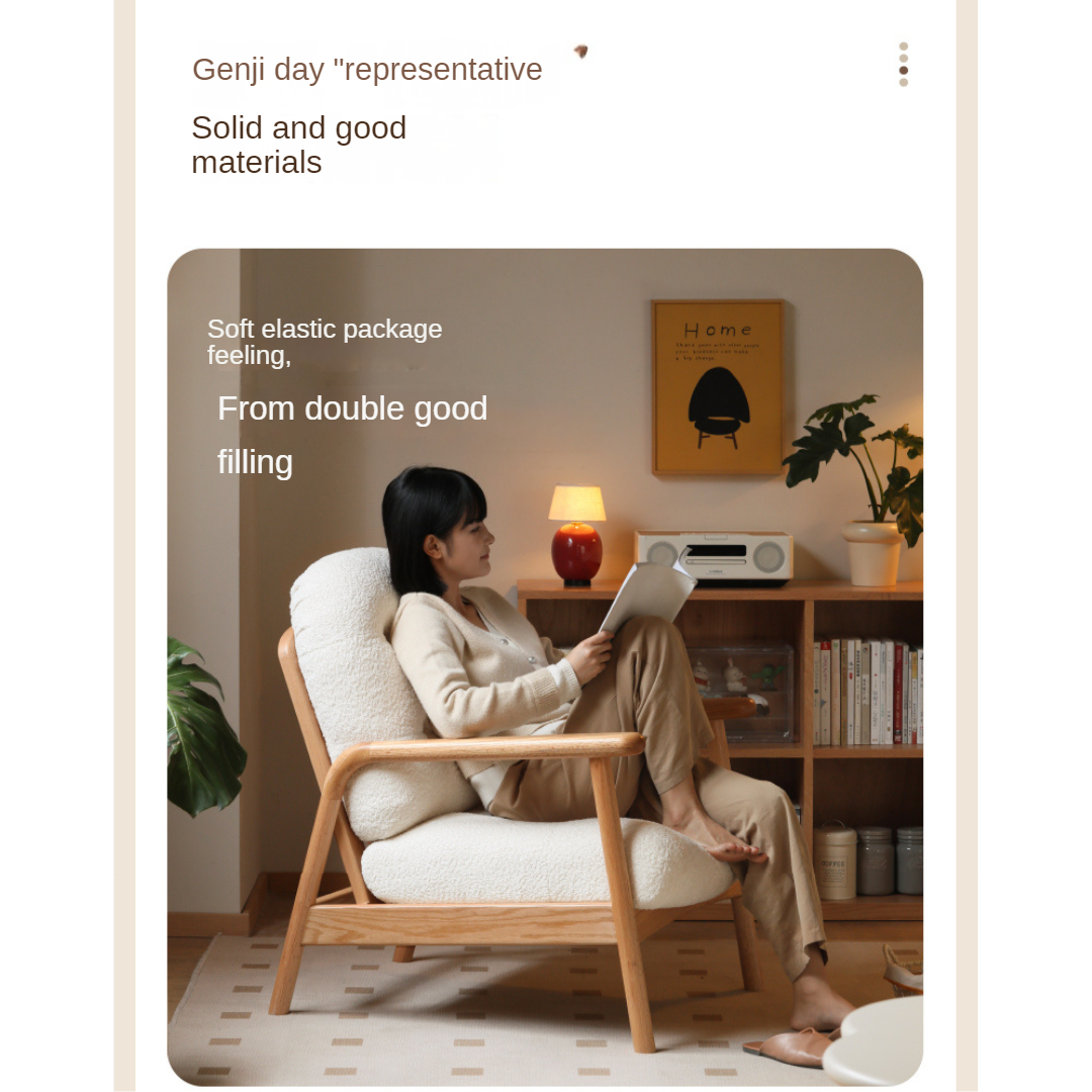 Oak Solid Wood Modern Simple Chair