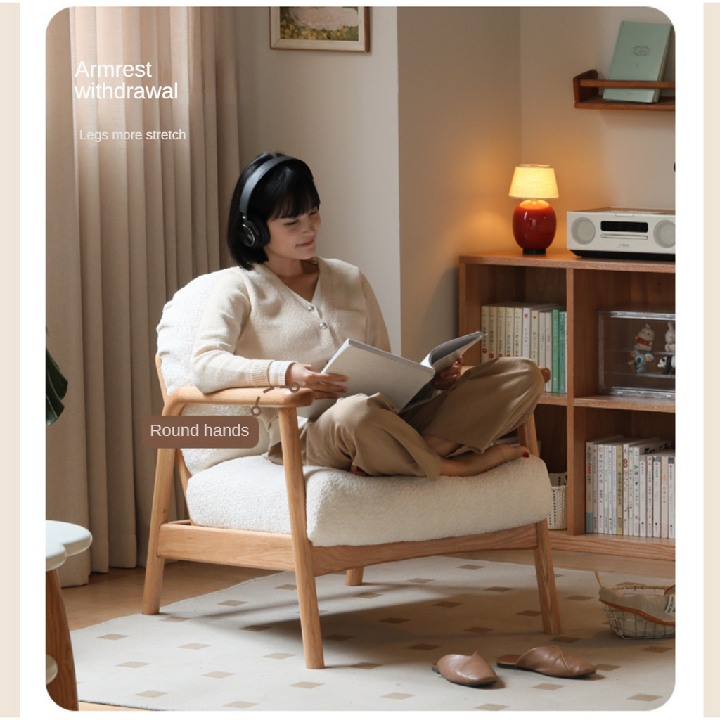 Oak Solid Wood Modern Simple Chair