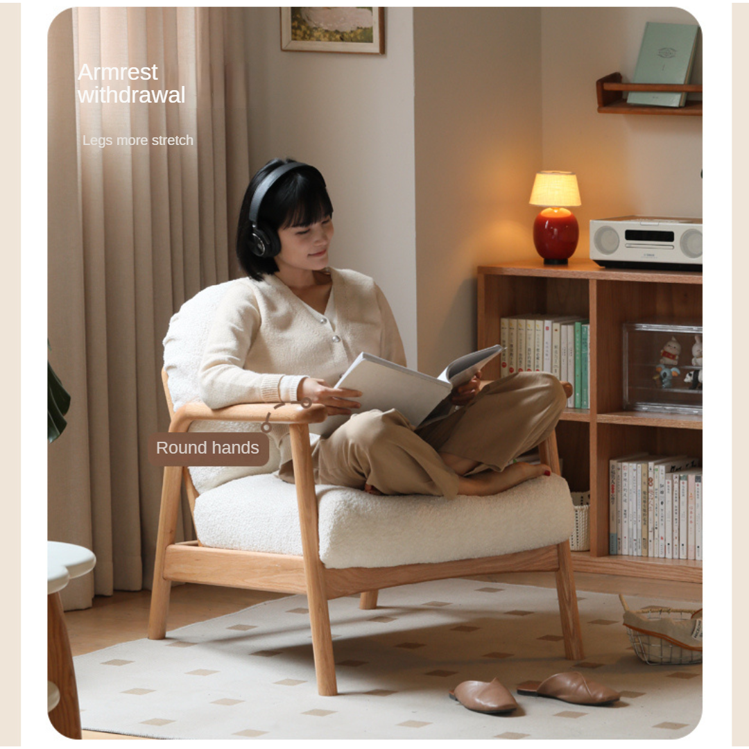 Oak Solid Wood Modern Simple Chair