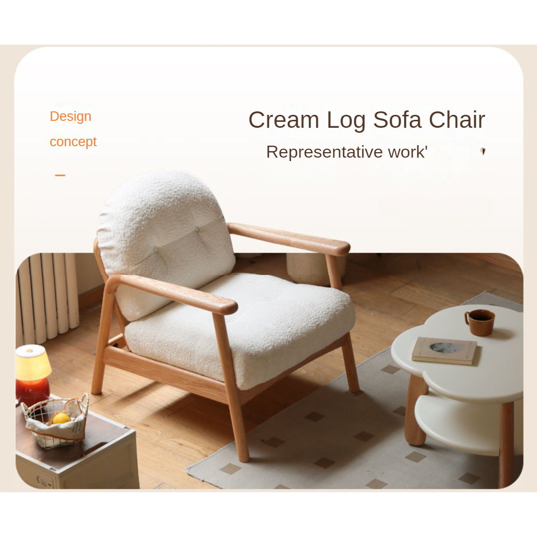 Oak Solid Wood Modern Simple Chair