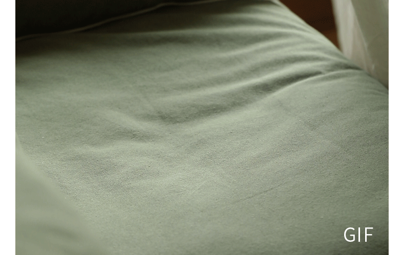 Cotton and Linen Sofa Wabi Sabi Style