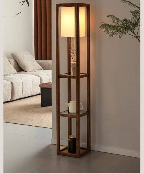 Oak Solid Wood Storage Rack