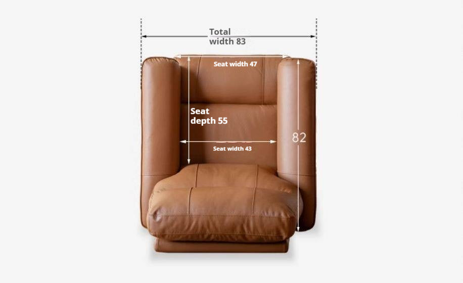 Leather Functional Recliner Electric Sofa