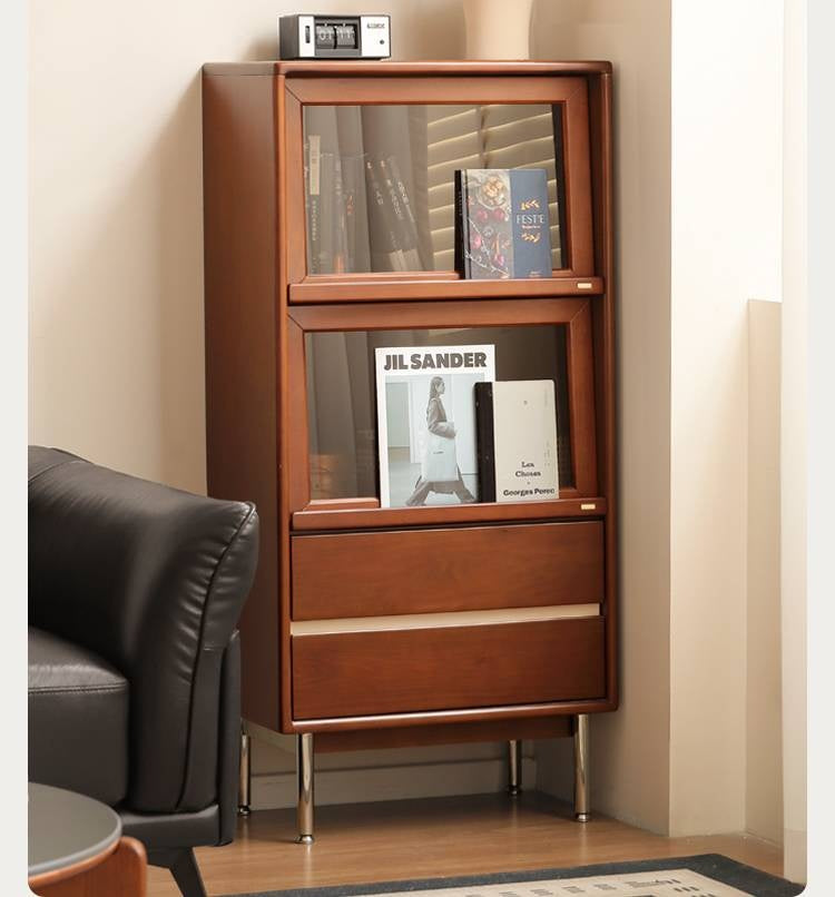 Poplar Solid Wood Ancient Style Side Cabinet