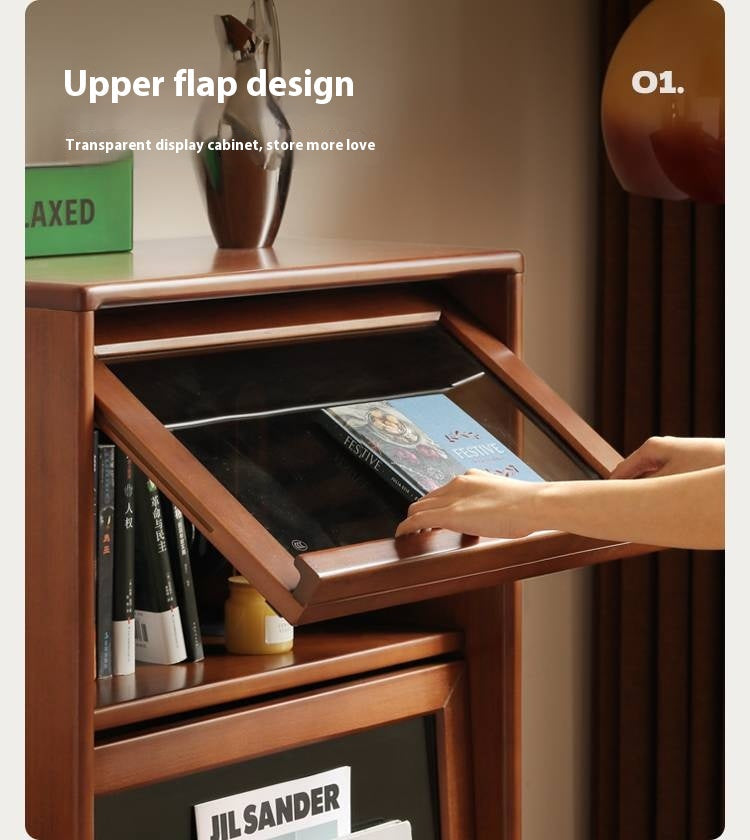 Poplar Solid Wood Ancient Style Side Cabinet